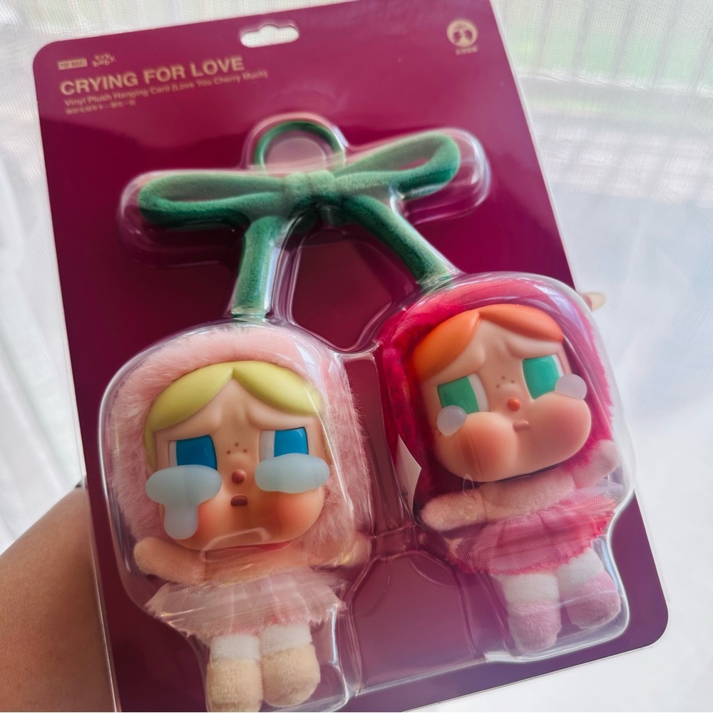 Crying for Love Plush Keychains